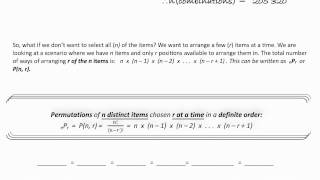 13 Factorials and Permutations [upl. by Llerraf]