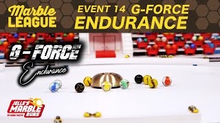 Marble League 2023 Event 14 GForce Endurance🐝 [upl. by Enileoj]