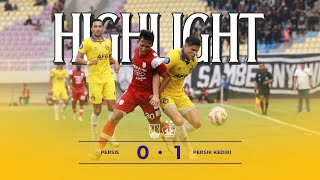 MATCHDAY 6  MINI HIGHLIGHTS  PERSIS SOLO 01 PERSIK KEDIRI [upl. by Richmound]