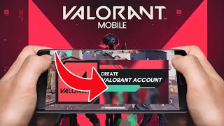 Full Tutorial How to PreRegister VALORANT Mobile  2024 [upl. by Ide]