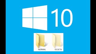 Como Ocultar Una Carpeta en Windows 10 viral tutorial technology windows [upl. by Norris482]