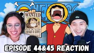 30M BOUNTY AND OFF TO LOGUETOWN  One Piece Episode 44 amp 45 Reaction [upl. by Rebmaed727]