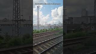 Frankfurt am Main amp Einfahrt mit ICE 28 in den Hauptbahnhof 👍💯🚆 travel train music [upl. by Akram]