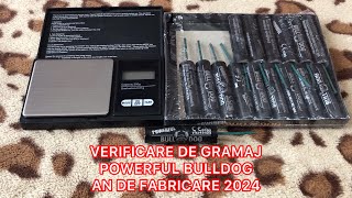 Verificare de gramajPOWERFUL BULL DOG [upl. by Naillij]