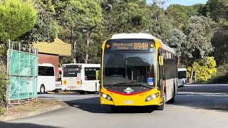 Southlink Aldgate Depot  exterior bus video compilation [upl. by Lerrad350]