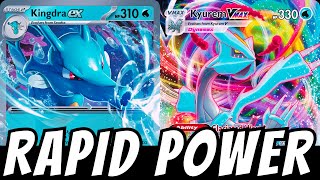 Kingdra ex  Kyurem VMAX Deck  Pokémon TCG Live  Shrouded Fable [upl. by Kylah]