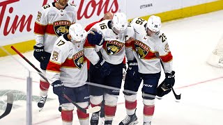 Florida Panthers Captain Sasha Barkov Hurt in Ottawa via TSN [upl. by Ayotnom]