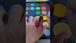 Sfx missing finger makeup removal 😌 artist sfx sfxmakeup makeup makeupremoval oddlysatisfying [upl. by Yorick319]