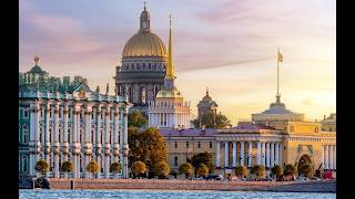 4K Saint Petersburg must see boat trip russia saintpetersburg tour relax antistress [upl. by Enelhtac610]