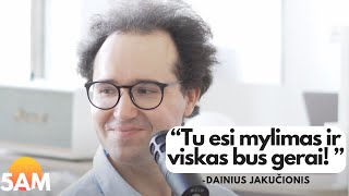 Traumos baimės ir tikėjimas  Psichoterapeutas Dainius Jakučionis  5AM Podkastas [upl. by Eydie]