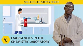 Emergencies in the Chemistry Laboratory  ACS College Safety Video 6 [upl. by Dlareg]