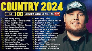 Country Songs 2024 🎶 Luke Combs Brett Young Morgan Wallen Luke Bryan Chris Stapleton Kane Brown [upl. by Remington244]