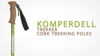 Komperdell Trekker Cork Trekking Poles  Pair [upl. by Sarine]