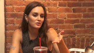 Water and Ice Cream Leighton Meester Reveals Her Beauty Secrets [upl. by Mady]