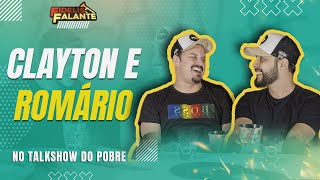 CLAYTON E ROMÁRIO NO TALKSHOW DO POBRE quotAí eu Choreiquot [upl. by Aubreir]