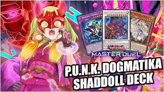 ¡INVOKED QUIÉN TE CONOCE PUNK Dogmatika Shaddoll Deck  YuGiOh Master Duel [upl. by Goodhen19]