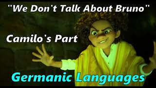 Encanto 2021 quotWe Dont Talk About Brunoquot Camilos Part MultiLanguage  Germanic Languages [upl. by Sivahc]