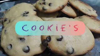 How to make CHOCOLATE CHIP COOKIES  Simple Pinoy Recipe  Chocolate chip cookies [upl. by Ylrebnik]