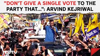 Arvind Kejriwal Speech  quotDont Give A Single Vote To The Party Thatquot Arvind Kejriwal At A Rally [upl. by Linden]