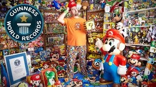 Largest Collection of Video Game Memorabilia  Guinness World Records Gamers Edition 2013 [upl. by Votaw]