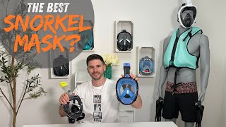 Best Full Face Snorkel Mask 2024 Review Test  Khroom Pro VS High Price Snorkel Mask [upl. by Emeline]