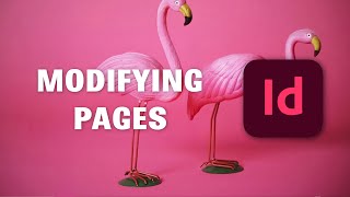 Modifying pages in Indesign  Indesign Professional Course [upl. by Virgin]