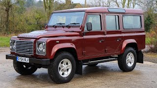 2014 Defender 110 XS in Montalcino Red [upl. by Secnirp]