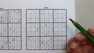 Lets Sudoku Volume 2 Puzzle 44 [upl. by Eanyl647]