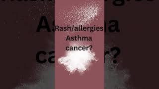 is Baby powder harmful 😱 cutebaby parentingtips allergy asthma healthfacts ytshorts kidzDoc [upl. by Bernstein]