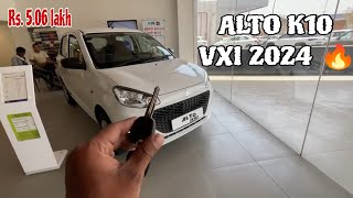 INDIA 🇮🇳 की सबसे सस्ती 👌CAR आ गई New Model ALTO K10 VXI 2024 🔥 [upl. by Hploda]