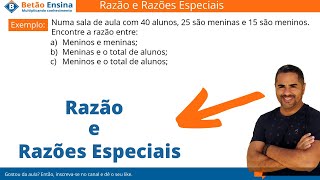 Razão e Razões Especiais [upl. by Piggy]