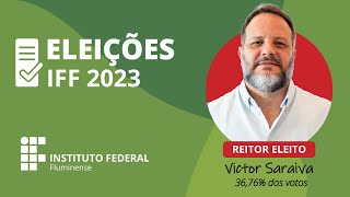 Apuração  Eleições IFF 2023 [upl. by Elfrida]