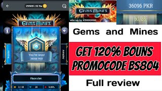 GEMS amp MINES TRICKS  1xbet Best Earning Game  GEMS amp MINES HIGH BETTING GAMEPLAY 1xbet melbet [upl. by Elohcin]