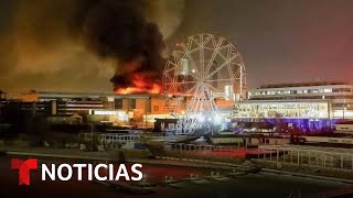 Catalogan de quotatentado terroristaquot acción armada que dejó 60 muertos en Moscú  Noticias Telemundo [upl. by Nevsa812]