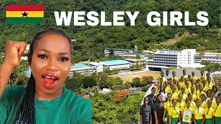 THIS IS ONE OF THE MOST LUXURIOUS SCHOOLS IN AFRICA AND IT IS FREE FOR ALL IN GHANAWESLEY GIRLS 🇬🇭 [upl. by Victoir]