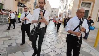 Marcia quotGasparinaquot Banda Di Matera 2723 Matera Cavalcata in Costume della Madonna SS della Bruna [upl. by Florina]