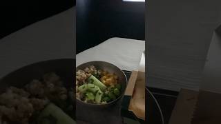 Westjet Meal review in business class [upl. by Yehc]