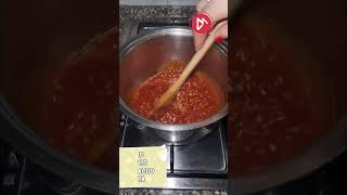 risotto al pomodoro con prosciutto CROCCANTE [upl. by Nyvar999]