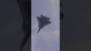 Amazing Russian SU57 Fighter Jet Pilot Shows Terrifying Maneuver in History shorts [upl. by Nireves938]