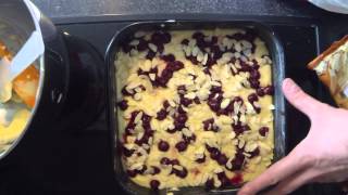 lets bake Kirsch Buttermilch Kuchen [upl. by Yllak877]