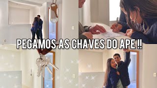 ENTREGA DAS CHAVES DO NOSSO APARTAMENTO NOVO MRV  realizando nosso grande sonho 🏠✨￼ [upl. by Hazaki695]