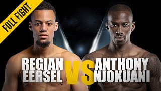 ONE Full Fight  Regian Eersel vs Anthony Njokuani  Kickboxing Knockout  February 2019 [upl. by Birchard917]