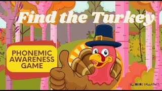 🦃 Thanksgiving Listening Game 🦃  Brain Break  Phonemic Awareness  Blending Syllables [upl. by Novyar]