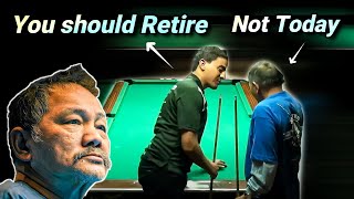 Very Confident PLAYER Gets Schooled By the Legend EFREN REYES  Full Match HD [upl. by Jaenicke]