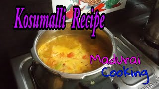 Chettinad Special  Kosumalli Recipe [upl. by Haduj]