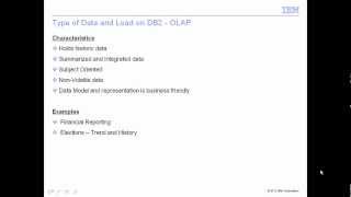 Type of data and load on DB2 [upl. by Eelah]