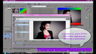 Come ritagliare unimmagine con Sony Vegas [upl. by Siva]