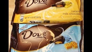 Dove Chocolate Sea Salt Caramel amp Caramel Milk Chocolate Review [upl. by Ashwin217]