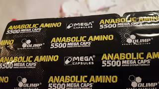 Аминокиселини ANABOLIC AMINO 5500 mega caps аСм [upl. by Phare293]