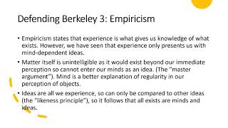 Evaluating Berkeleys Idealism [upl. by Ettenahs]